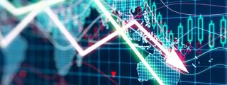 Why Study Economics 1200x450 - Chart of numbers over a map of the world